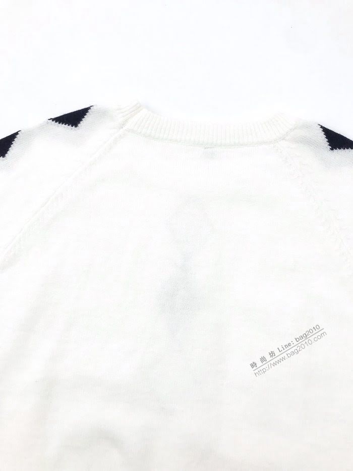 Gucci男裝 古奇2020最新爆款菱格提花圖案針織毛衣  ydi3507